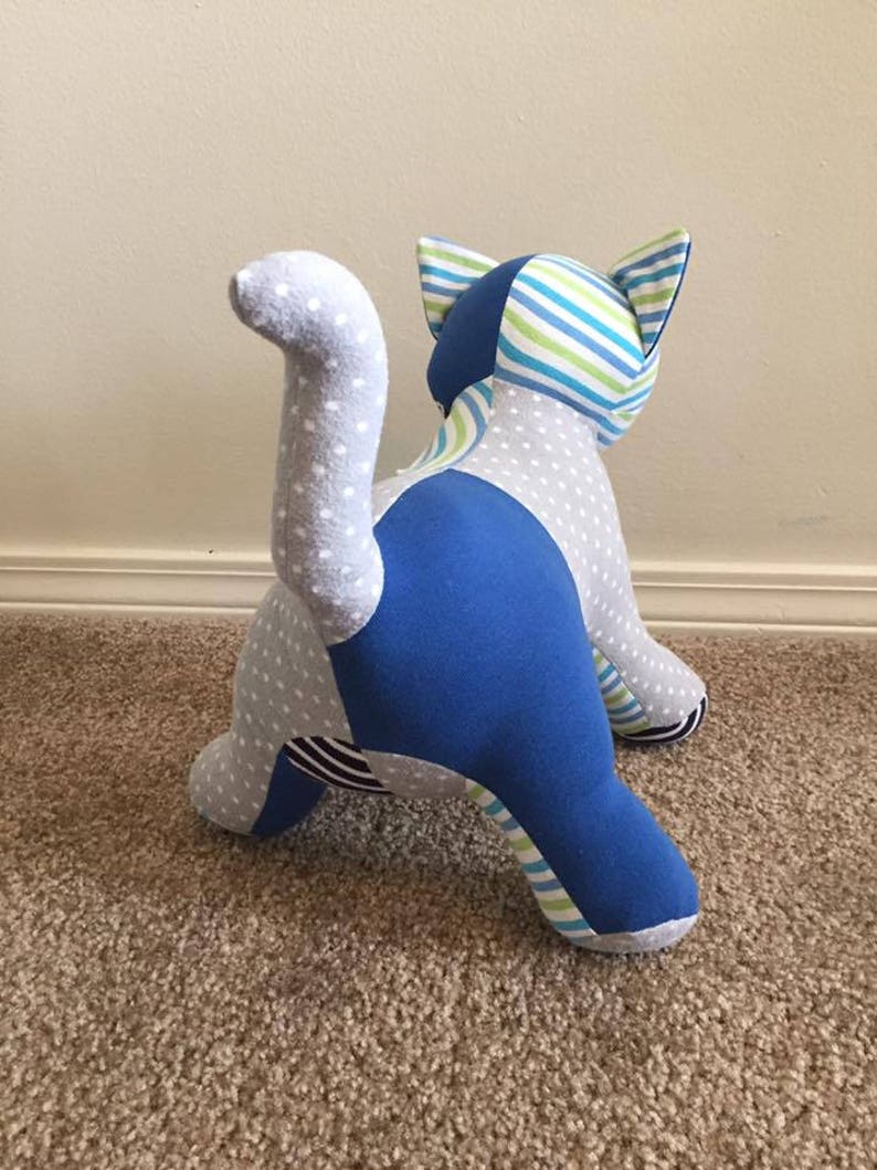 Memory Cat // Stuffed Cat // Custom Order Cat // Baby Clothes Etsy