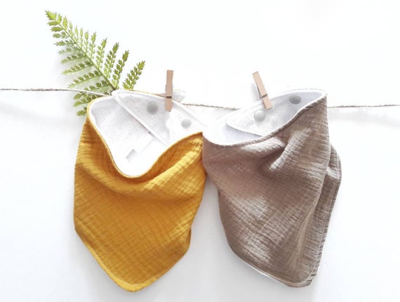 neutral baby bibs