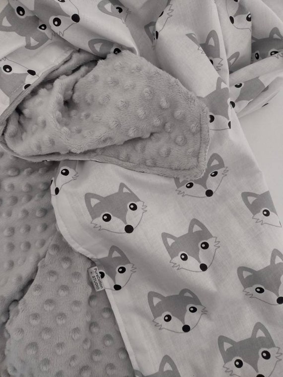Baby Sweets I LOVE MAMA & PAPA - Couverture pour bébé - white grey