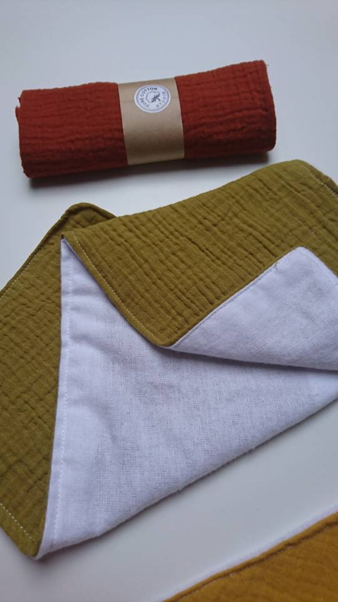 Natural burping cloths bamboo burping cloths muslin burp Etsy