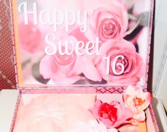 sweet 16 gift box ideas