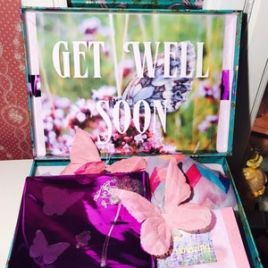 Get Well Care Package. YouAreBeautifulBox. Feel Better Box. Feel Better Gift. Surgery Recovery Gift. Cancer Care Package. Gift for Her. Love Get Well Soon