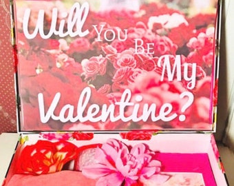 Will You Be My Valentine? YouAreBeautifulBox. Gift For Her. Valentine's Day Gift. Crush Gift. Girlfriend Gift. Wife Gift Box. Relationship.