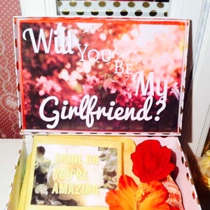 Will You Be My Girlfriend?| YouAreBeautifulBox| Custom You Are Beautiful Box| Girlfriend Care Package| Girlfriend Gift|Long Distance Couple|