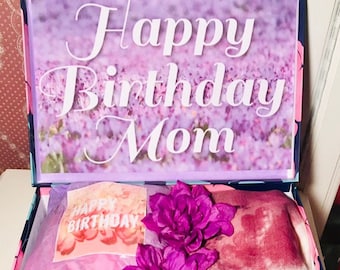 DELUXE Mom Birthday Youarebeautifulbox.birthday Gift Box for Mom