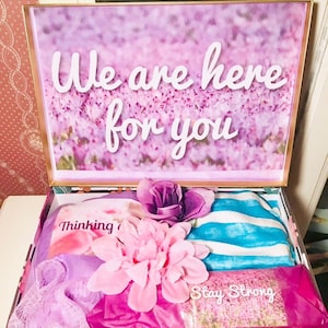 Sympathy Gift, We are here for you Grief Box, Grief youarebeautifulbox, Grief care package, Uplifting Gift,Support Gift,Inspirational Gift