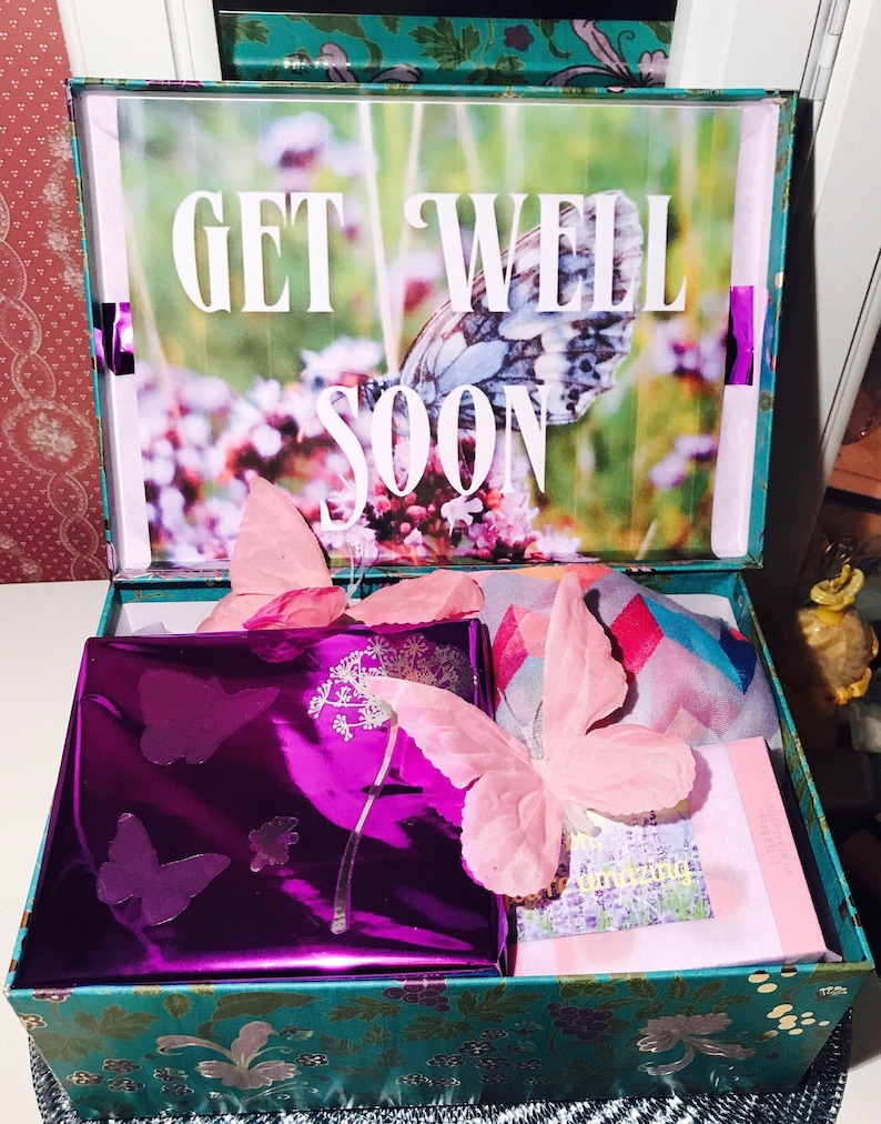 Get Well Care Package. YouAreBeautifulBox. Feel Better Box. Feel Better Gift. Surgery Recovery Gift. Cancer Care Package. Gift for Her. Love Get Well Soon