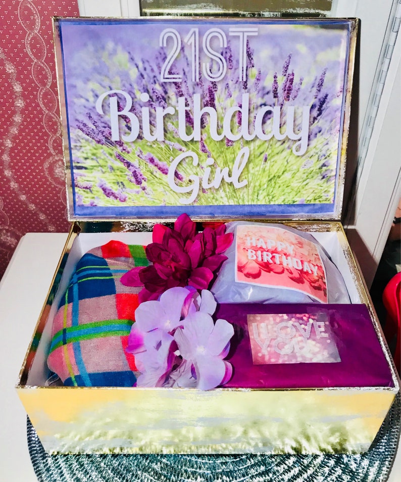 21st Birthday YouAreBeautifulBox. Birthday Girl Care Package. Best Friend Gift. Daughter Gift. 21st Birthday Girl. Care Package. Personalize image 7