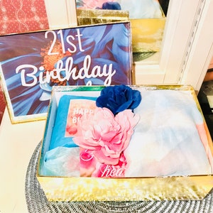 21st Birthday YouAreBeautifulBox. Birthday Girl Care Package. Best Friend Gift. Daughter Gift. 21st Birthday Girl. Care Package. Personalize Bild 6