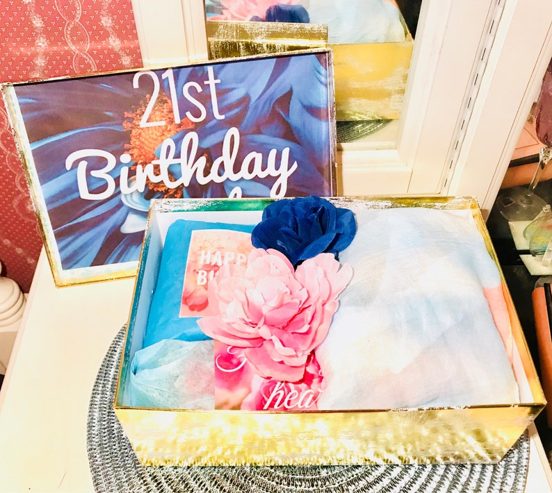 21st Birthday YouAreBeautifulBox. Birthday Girl Care Package. Best Friend Gift. Daughter Gift. 21st Birthday Girl. Care Package. Personalize Bild 6