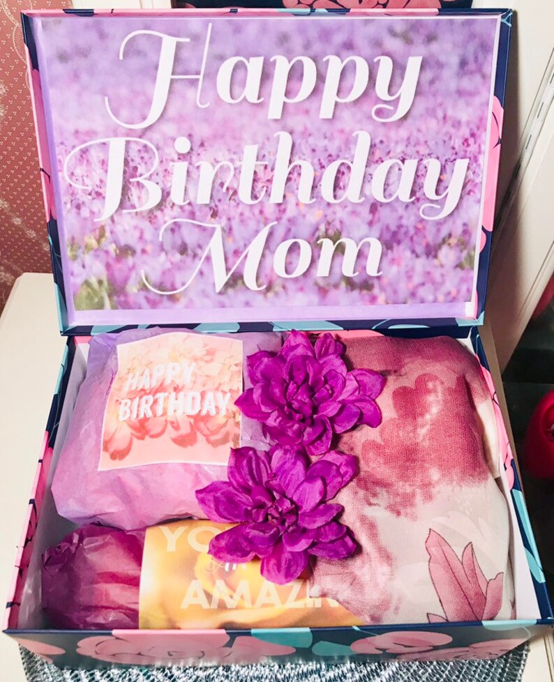 DELUXE Mom Birthday Youarebeautifulbox.birthday Gift Box for Etsy