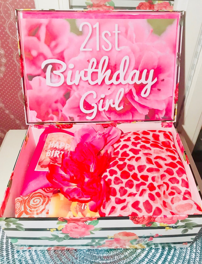 21st Birthday YouAreBeautifulBox. Birthday Girl Care Package. Best Friend Gift. Daughter Gift. 21st Birthday Girl. Care Package. Personalize image 1