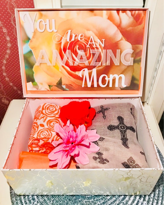 DELUXE Mom Birthday Youarebeautifulbox.birthday Gift Box for Mom