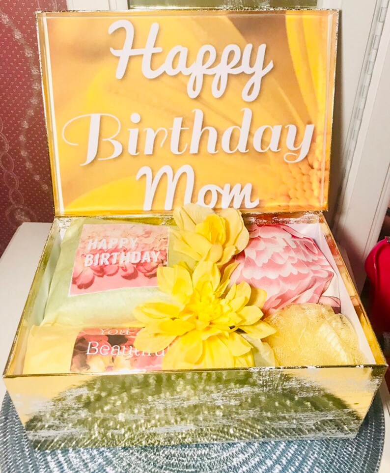 DELUXE Mom Birthday Youarebeautifulbox.birthday Gift Box for Etsy