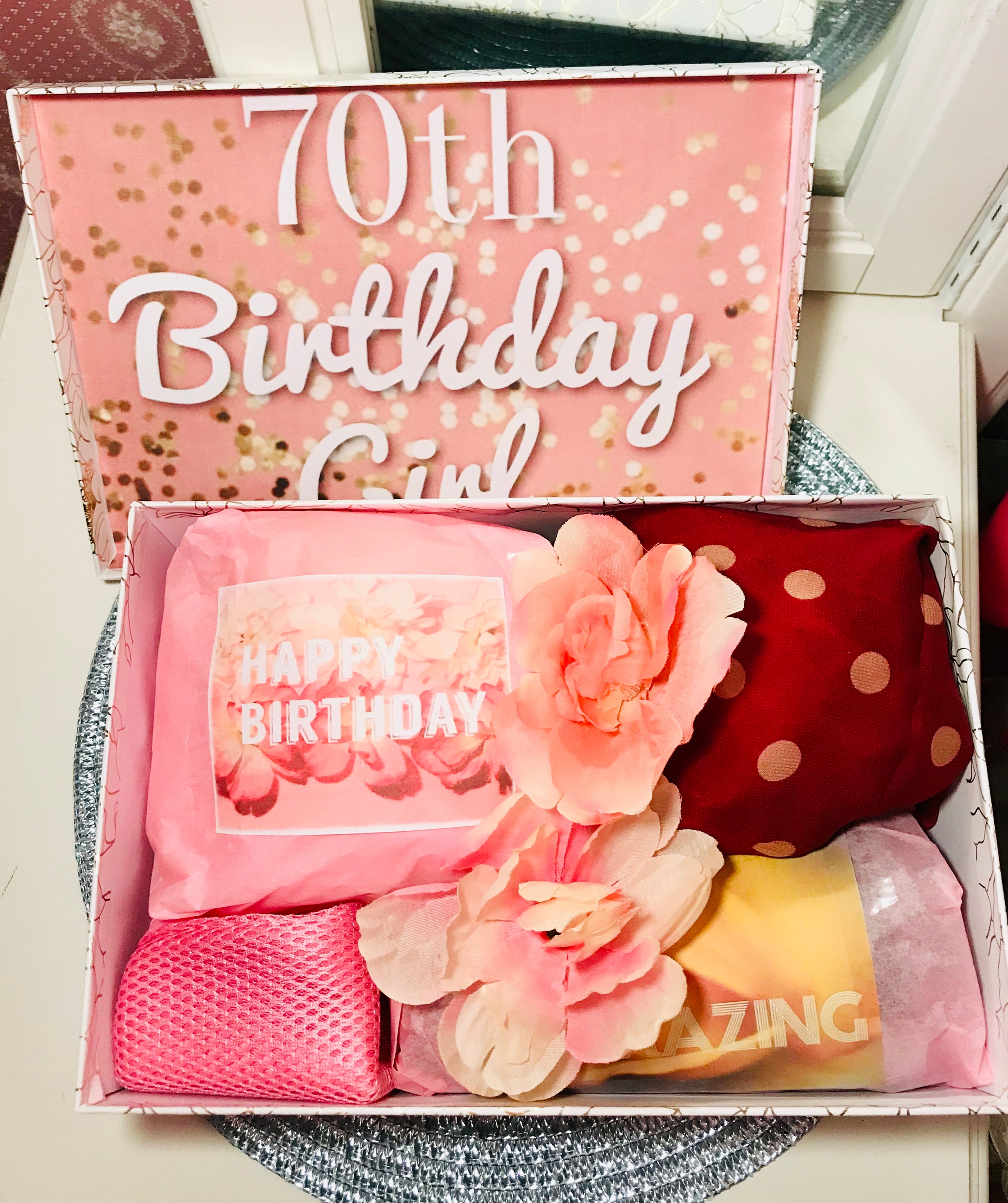 Presents For Mum 70th Birthday
 70th Birthday YouAreBeautifulBox 70th Birthday Gift Mom