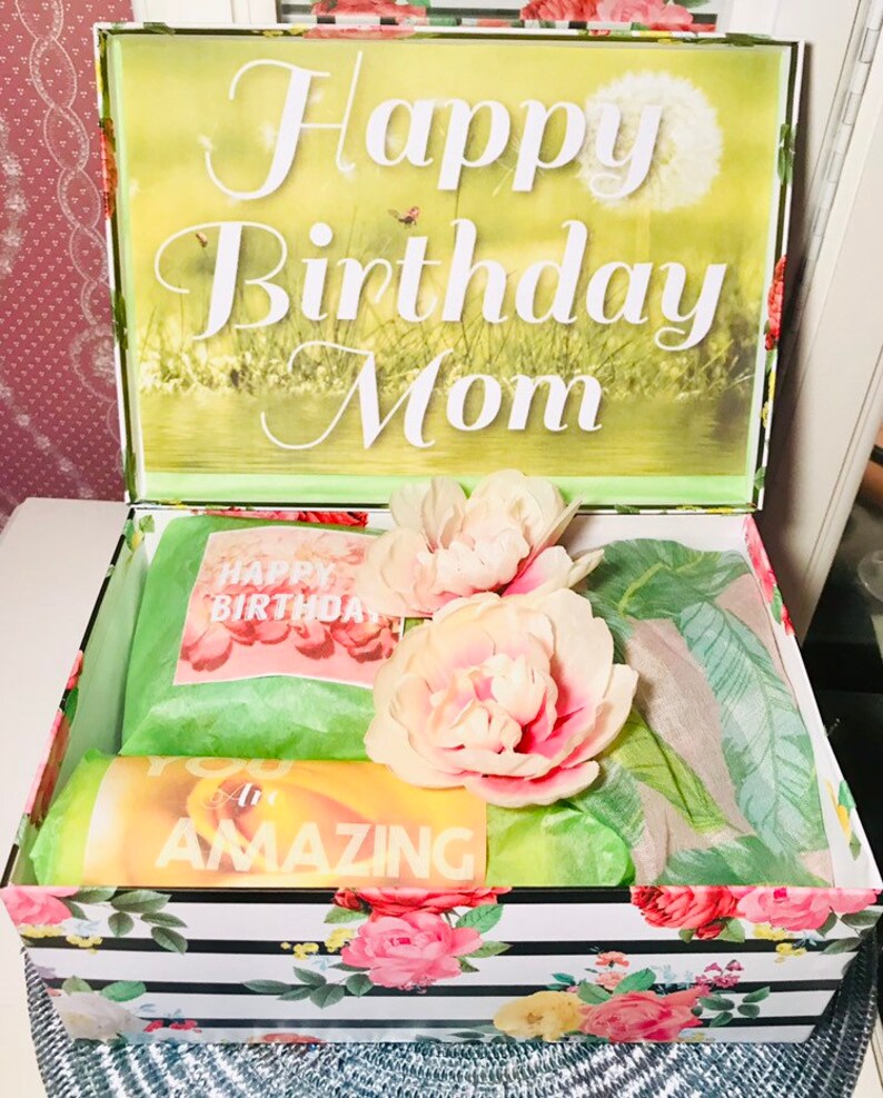 DELUXE Mom Birthday Youarebeautifulbox.birthday Gift Box for Etsy
