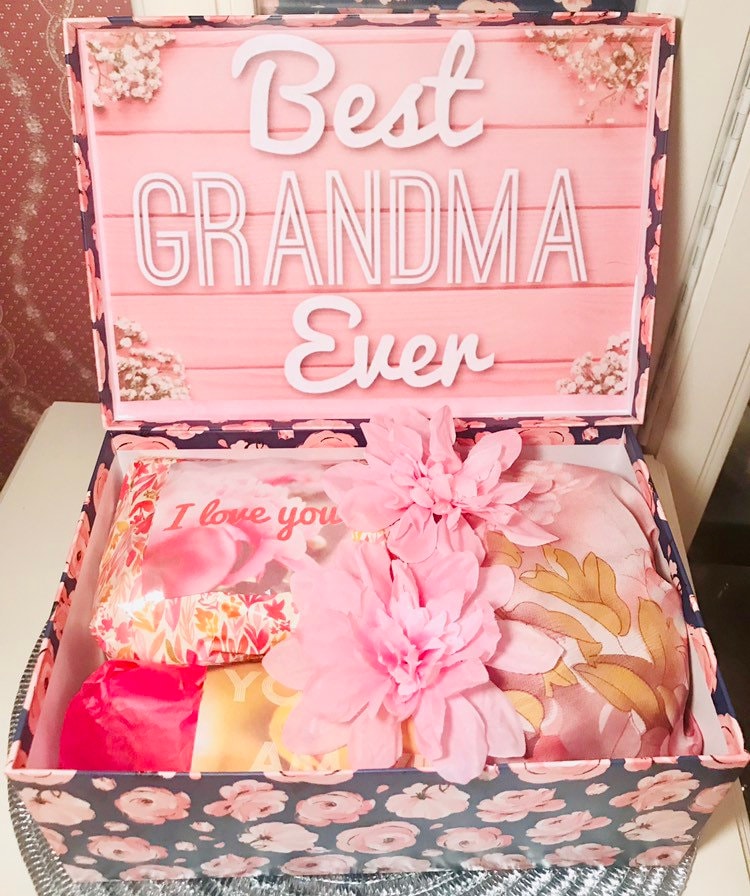 Best Grandma Ever. Grandma Birthday Gift Box. Grandma Gift Etsy