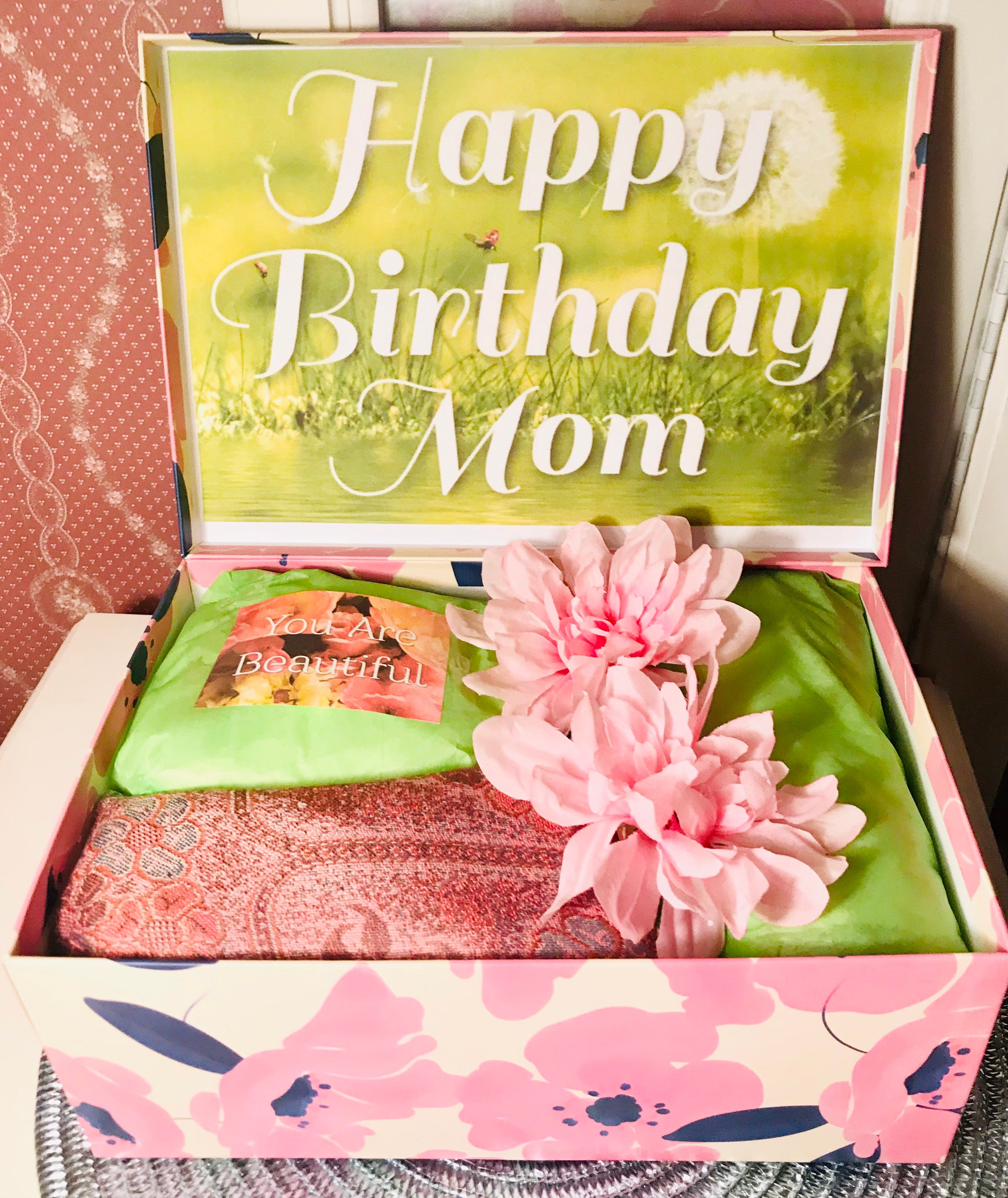 DELUXE Mom Birthday YouAreBeautifulBox.Birthday Gift Box for Mom. Mom Bday  Personalized Mom Gift. Mom Care Package. Mom birthday gift ideas. —  YouAreBeautifulBox