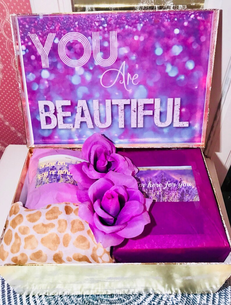 You Are Beautiful Youarebeautifulbox. Thinking of You Gift Etsy