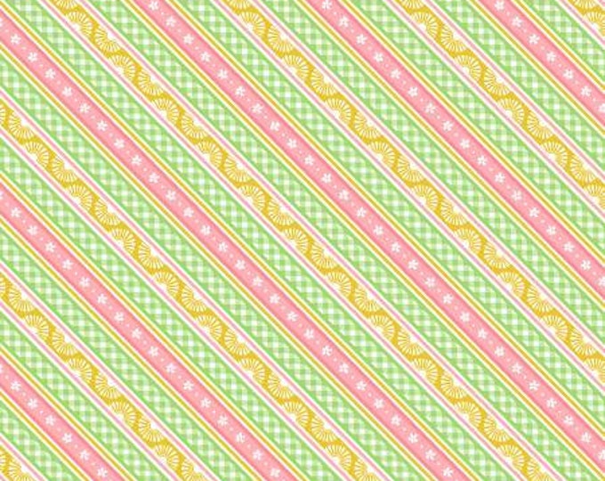 Adventure Time Grey Ticking Stripe by Anne Rowan Collection for Wilmington Prints