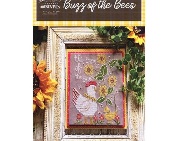 Buzz of the Bees Cross Stitch Pattern by Stitching with the Housewives