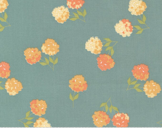 Cozy Up Blue Skies Clover Yardage by Corey Yoder for Moda
