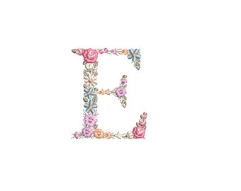 Letter E Design With Photos Etsy Letter E Design With Photos Etsy