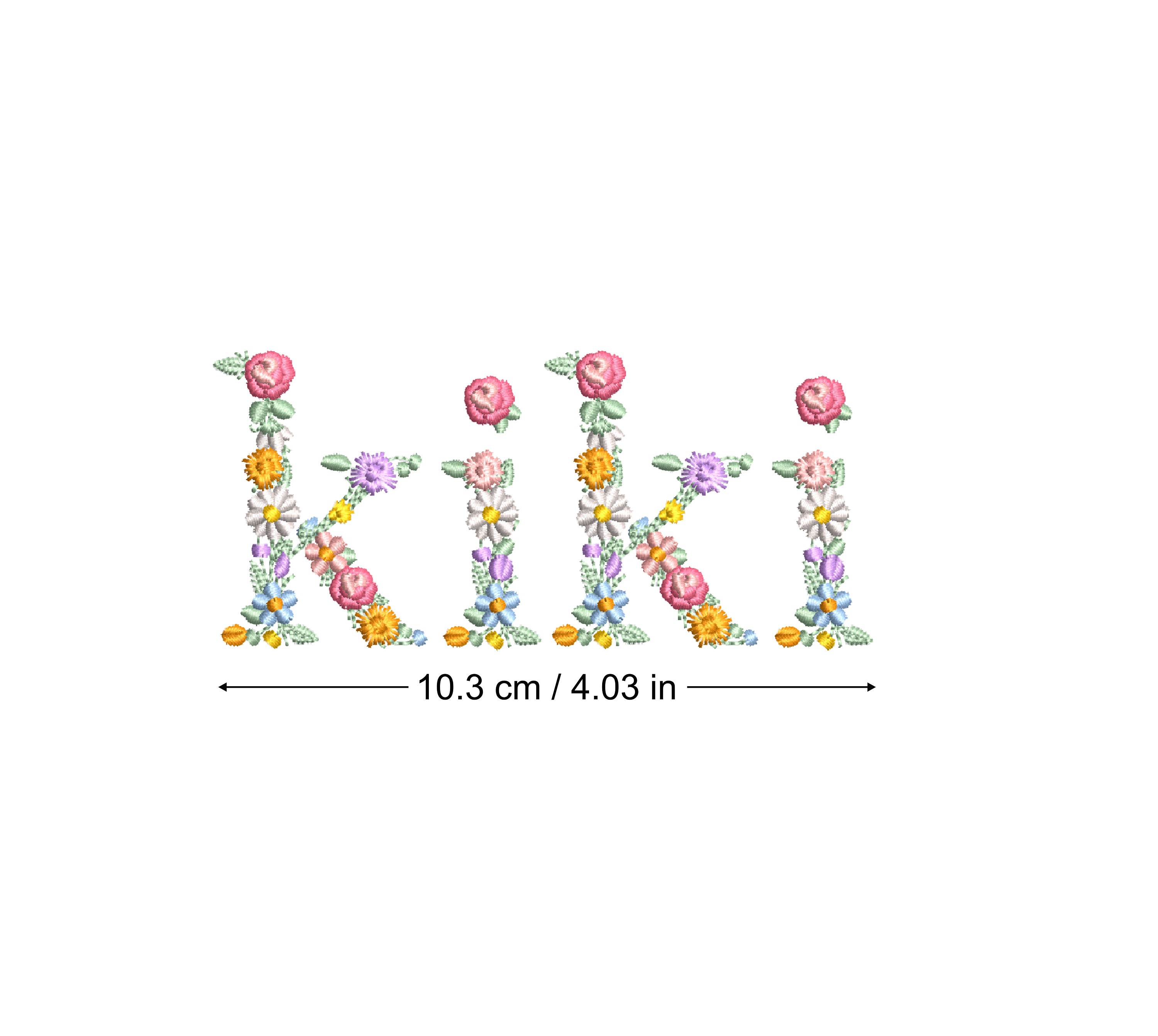 Machine Embroidery Design KIKI 4.13