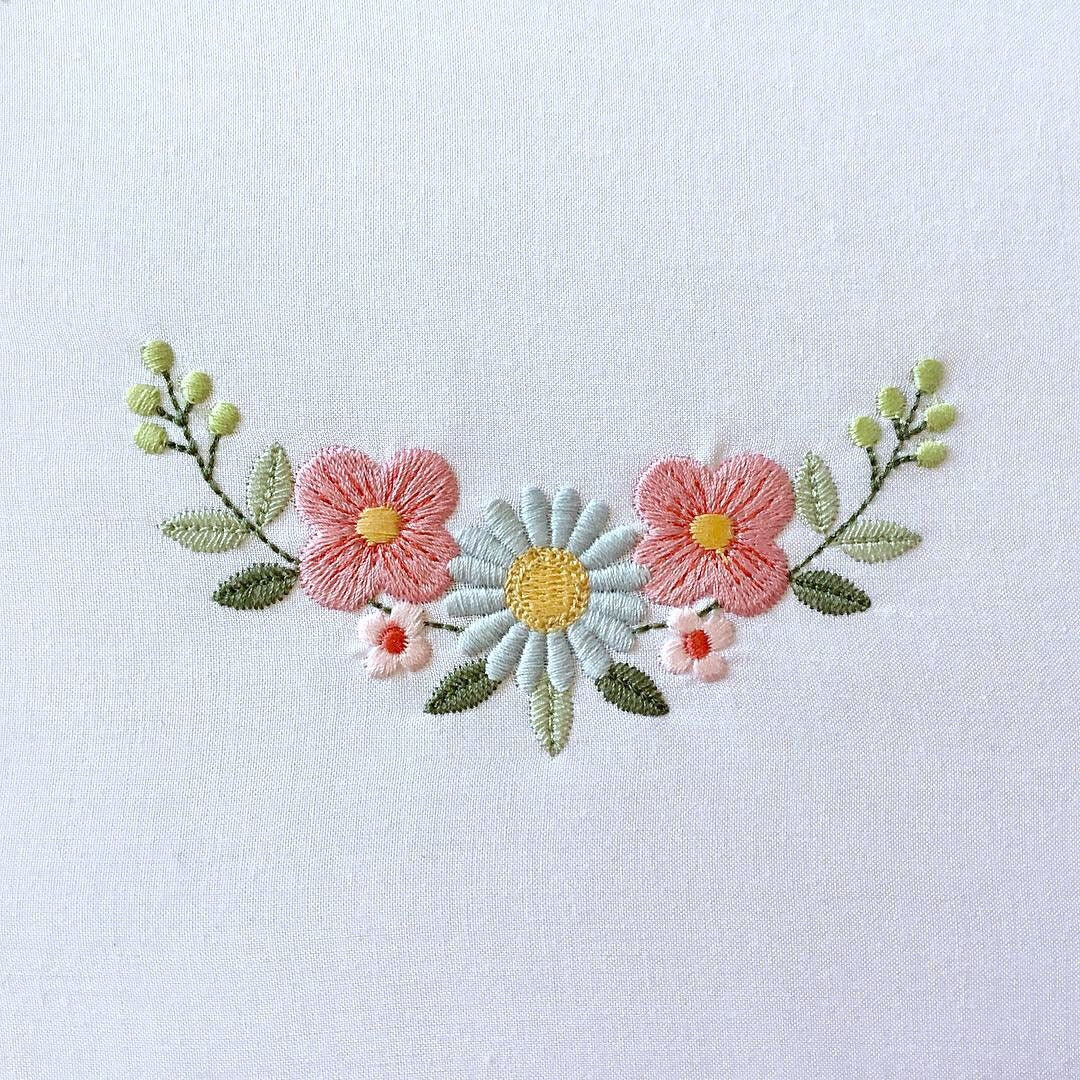 Diseño de bordado a máquina Guarda curva de flores para - Etsy México Diseño de bordado a máquina Guarda curva de flores para - Etsy México