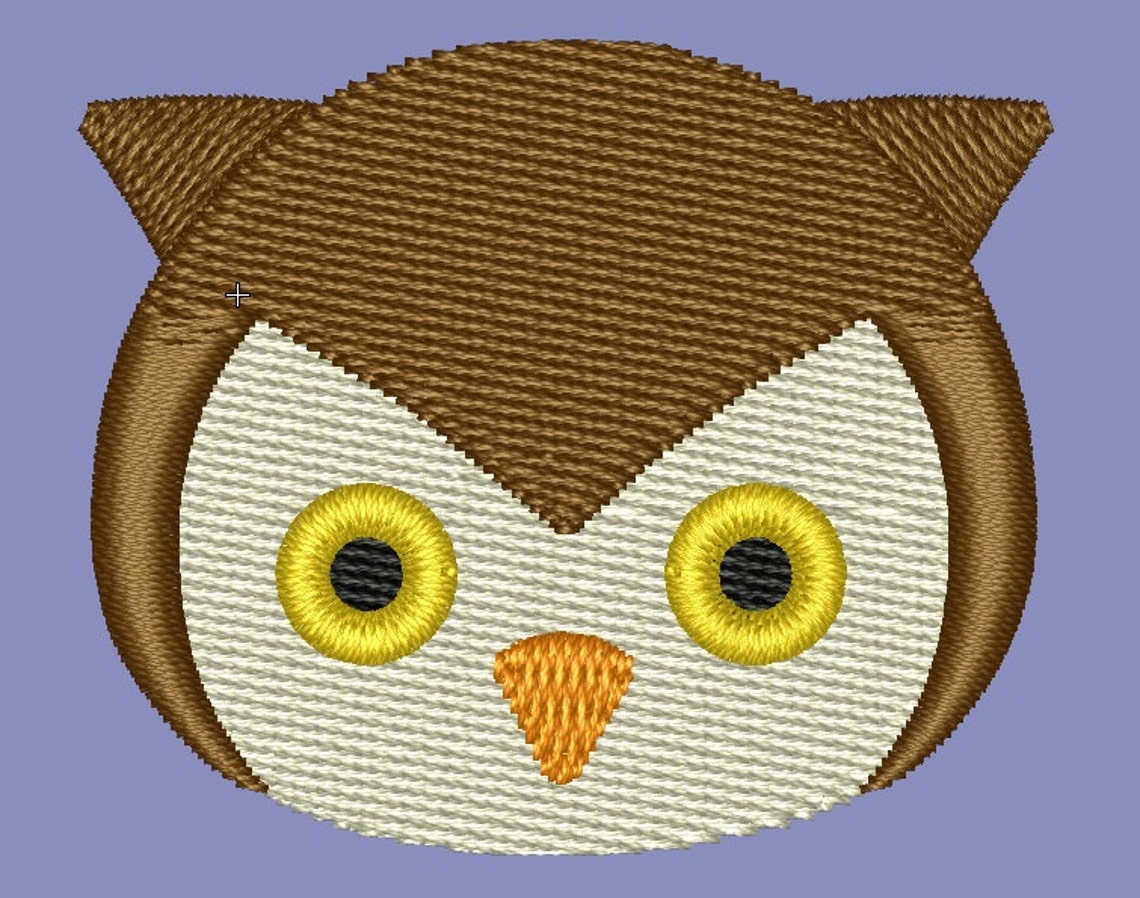 Mini Owl - Machine Embroidery Design. 3 Sizes. Instant Download - Etsy