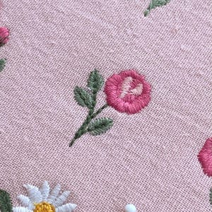 Mini flowers 1"/25mm machine embroidery design dainty tiny floral daisy rose Blumen Stickdatei Broderie Fleurs Ricamo fiori haft kwiatowy image 8