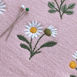 Mini flowers 1"/25mm machine embroidery design dainty tiny floral daisy rose Blumen Stickdatei Broderie Fleurs Ricamo fiori haft kwiatowy image 13