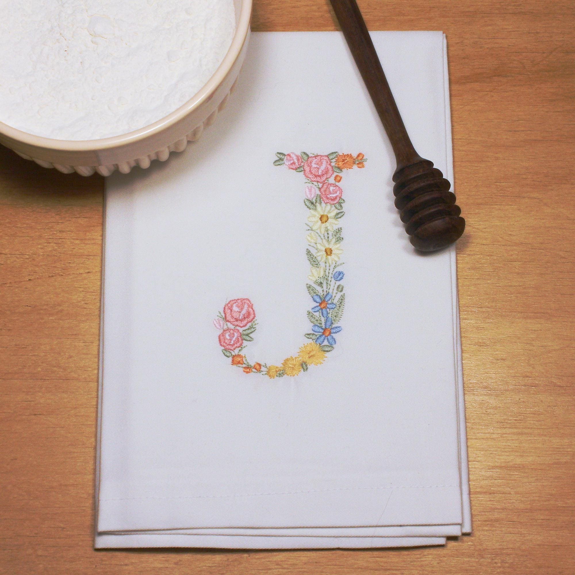Machine Embroidery LETTER J Uppercase 97mm / 3.85