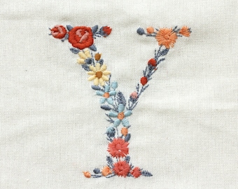 Newஐ⋆*アンティーク・花柄刺繍とモノグラム入りクロス・ハンドメイド il_340x270.5555604354_mqjx.jpg
