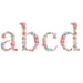 Floral Letters A to Z Clip Art, Instant Download, DTF Printing - Etsy ...