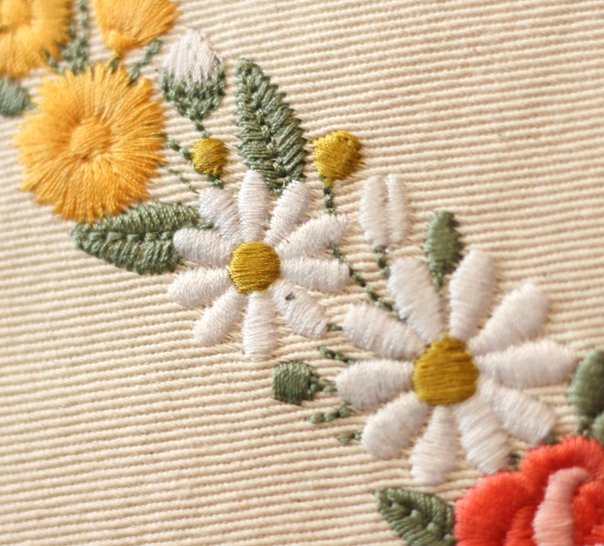 機械刺繍 LETTER S 大文字 15 cm/6