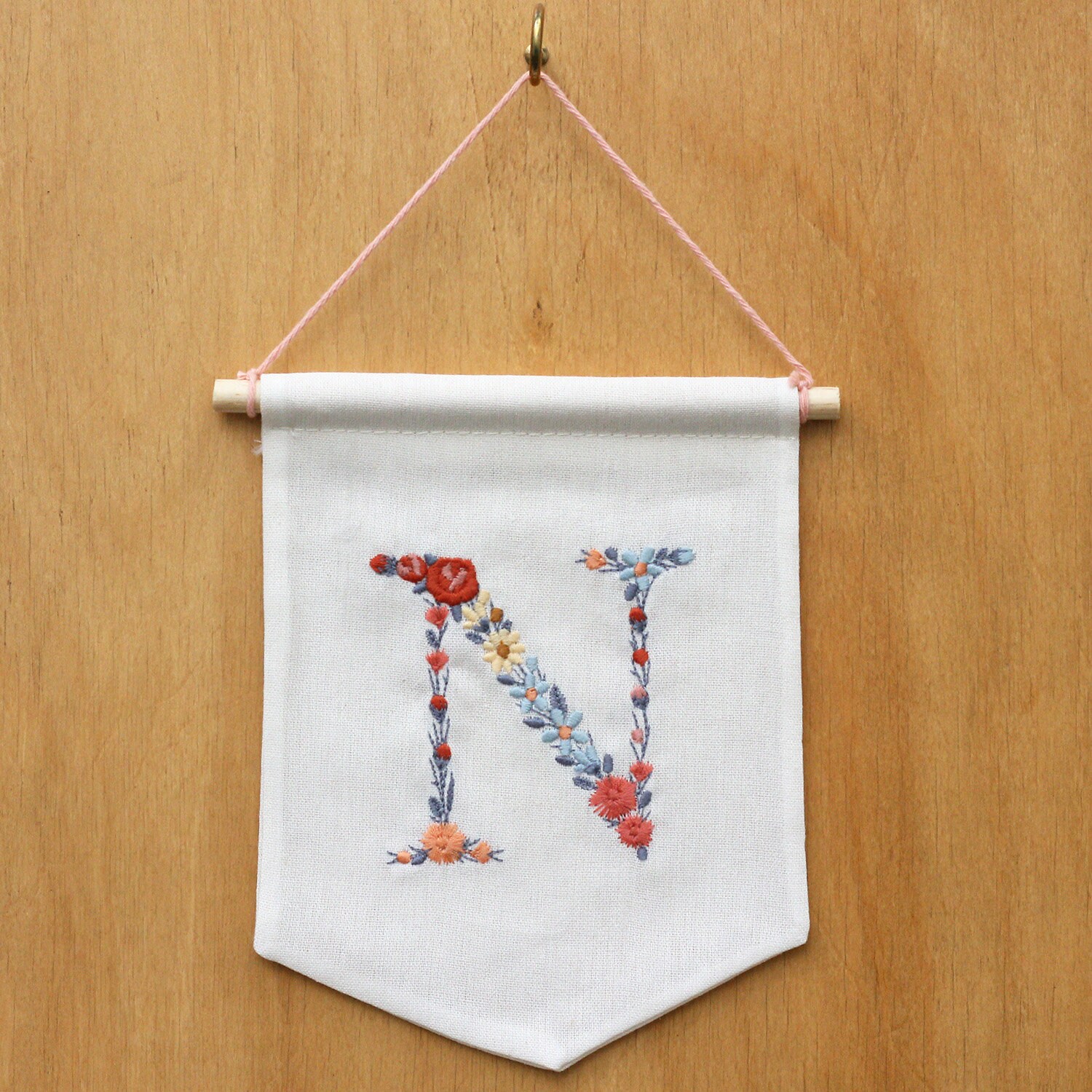 Machine Monogram Letter N Machine Embroidery LETTER N Uppercase 3