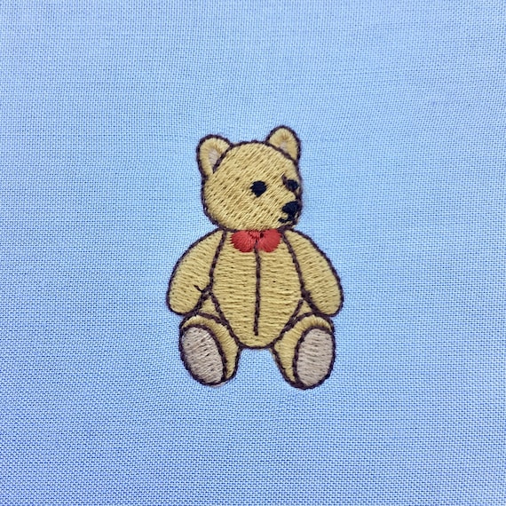 teddy embroidery