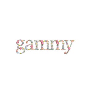 Diseño de bordado a máquina "GAMMY"  bastidor 13X18 cm  Matriz de bordado floral Descarga inmediata dst pes exp jef sew hus vip vp3 xxx