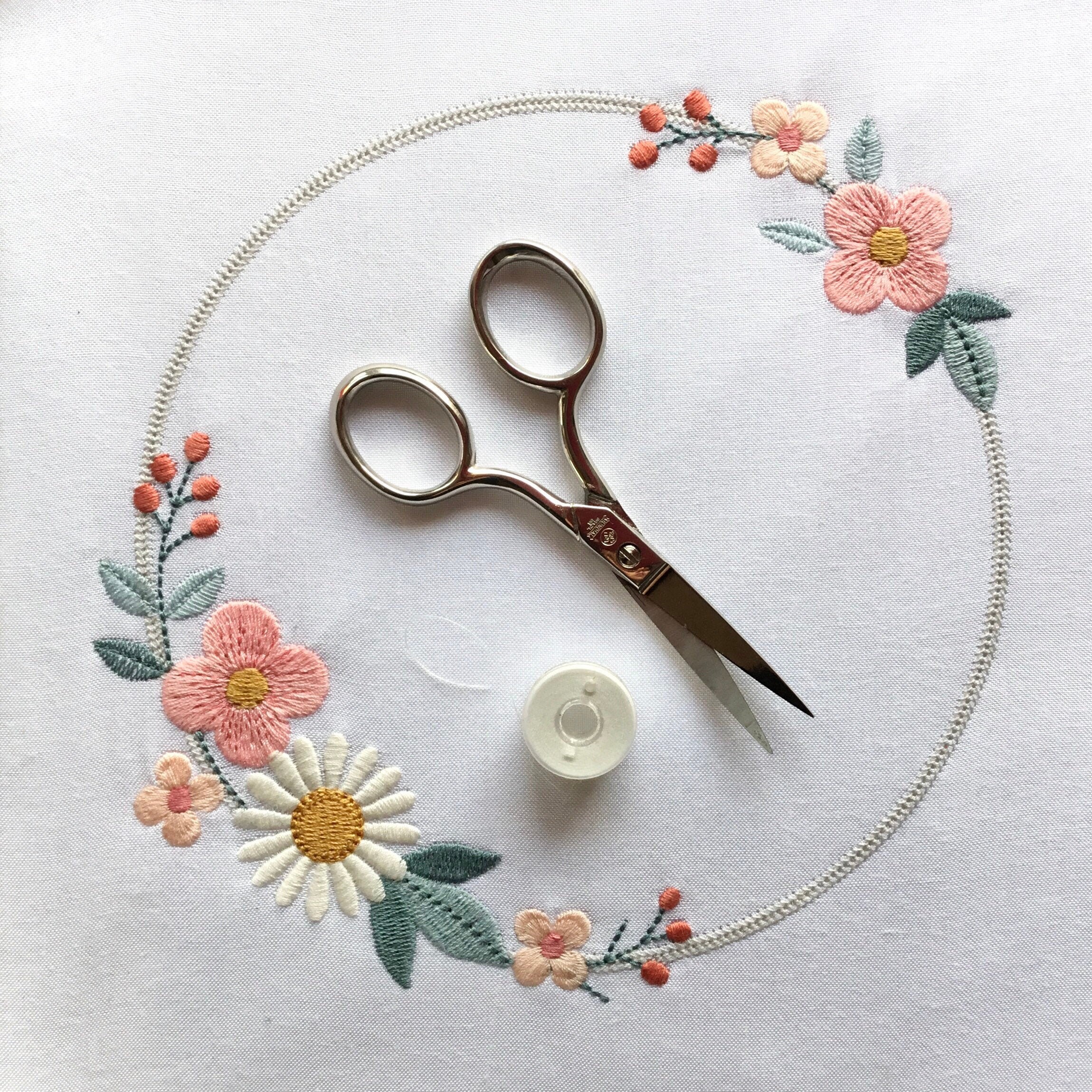 Diseño de bordado a máquina Corona de flores GRANDE Bordado - Etsy España Diseño de bordado a máquina Corona de flores GRANDE Bordado - Etsy España