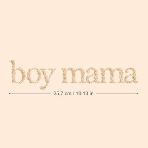 Diseño de bordado a máquina BOY MAMA  bordado digital  Matriz de bordado floral Descarga inmediata dst pes exp jef sew hus vip vp3 xxx