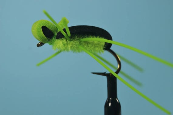 Gill Bug Flies, 3 Packfly Fishing Flies, Foam Flies, Bream Flies
