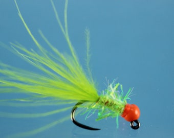 Micro Bugger Jig, 3-pack panfish flies