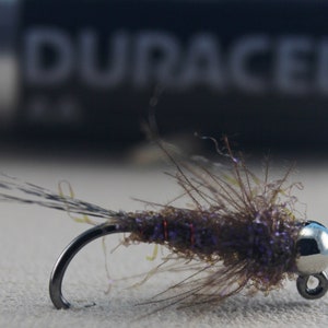 4 - CDC Tag Nymph - Euro Nymphs. Barbless Jig. Tungsten. Colorado Trout  Flies. Fly Fishing Flies. Bead Head Nymph.
