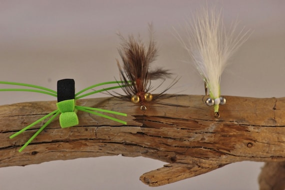 Panfish Fly Selection,fly Fishing Flies, Eighteen Fishing Flies