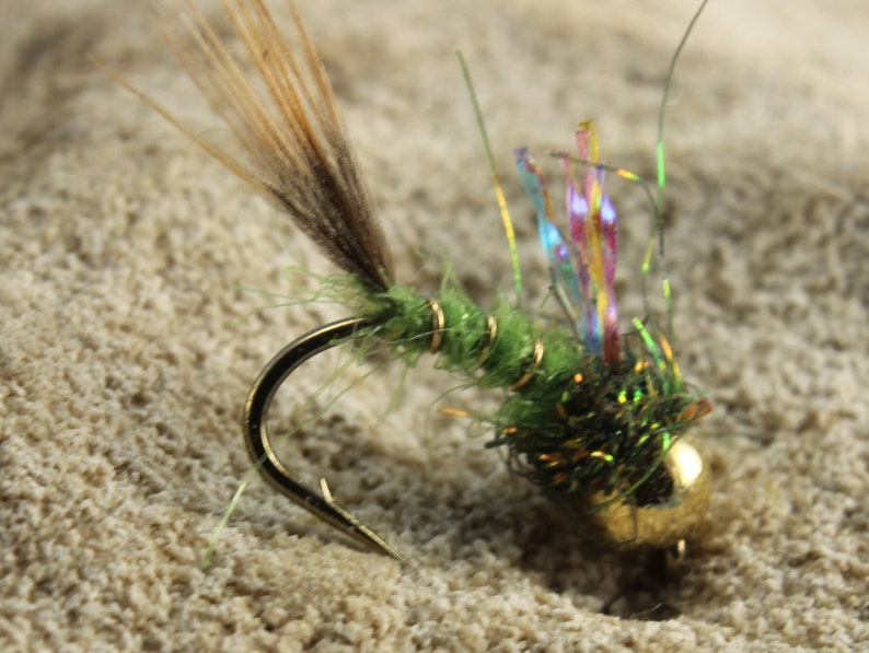 Yum Yum Emerger 3 Pack Caddis Fly Caddis Emerger Trout Etsy