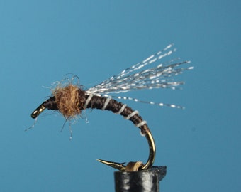Top Secret Midge flies, (3 pack) Trout flies, fly fishing flies, Midge flies, dry flies, hand tied flies