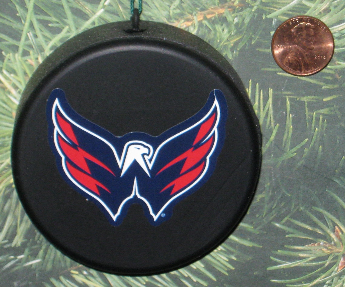 Washington Capitals Hockey Puck Custom Ornament NHL UPIC 21 Etsy