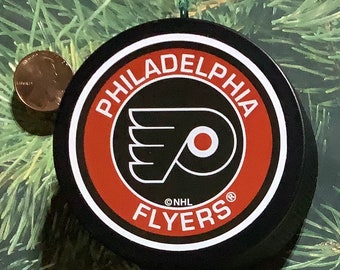 Philadelphia Flyers Hockey Puck Custom Ornament NHL UPIC 22