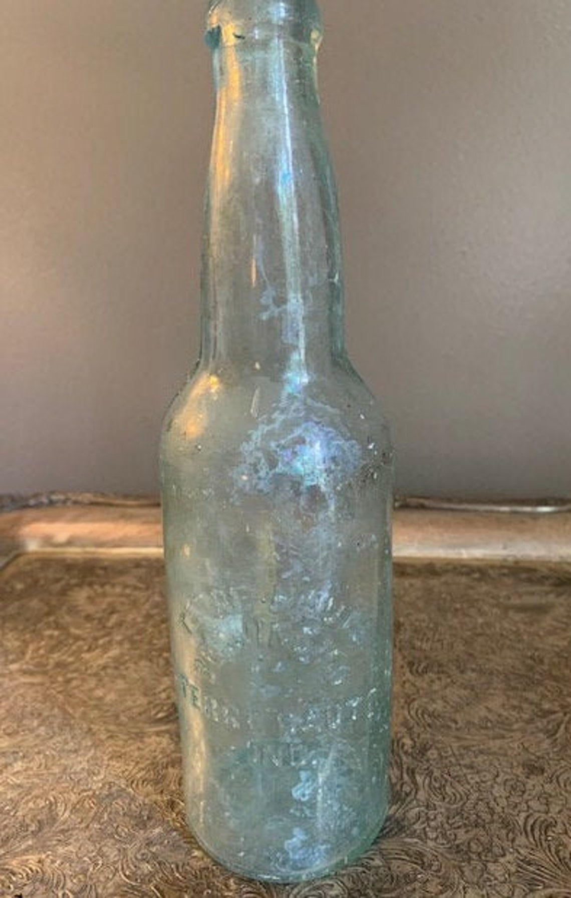 Terre Haute Brewing Glass Bottle Terre Haute Indiana Etsy